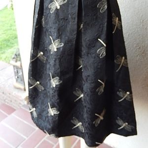 New with tags Stylewe midi black Dragon fly print